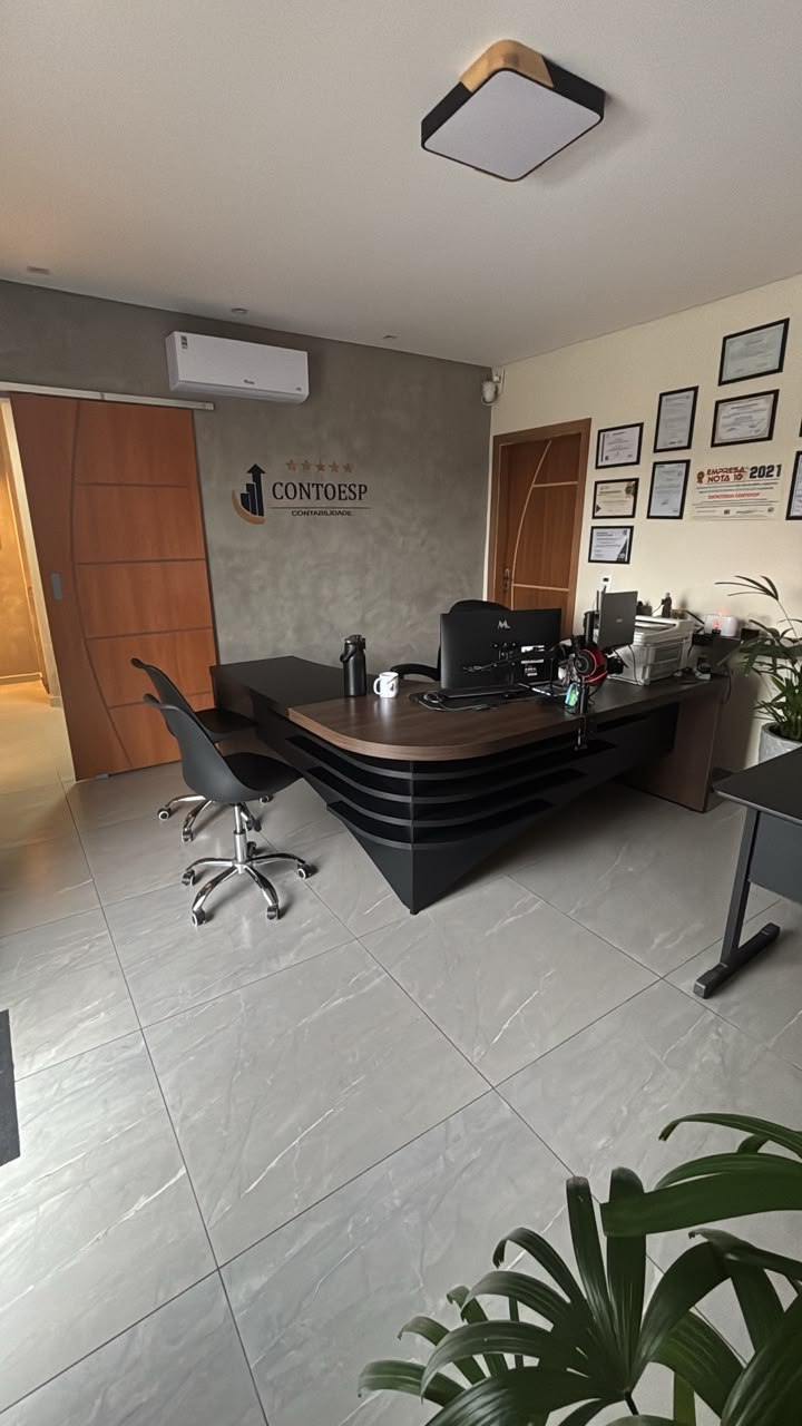 Ambiente interno do Escritório Contoesp
